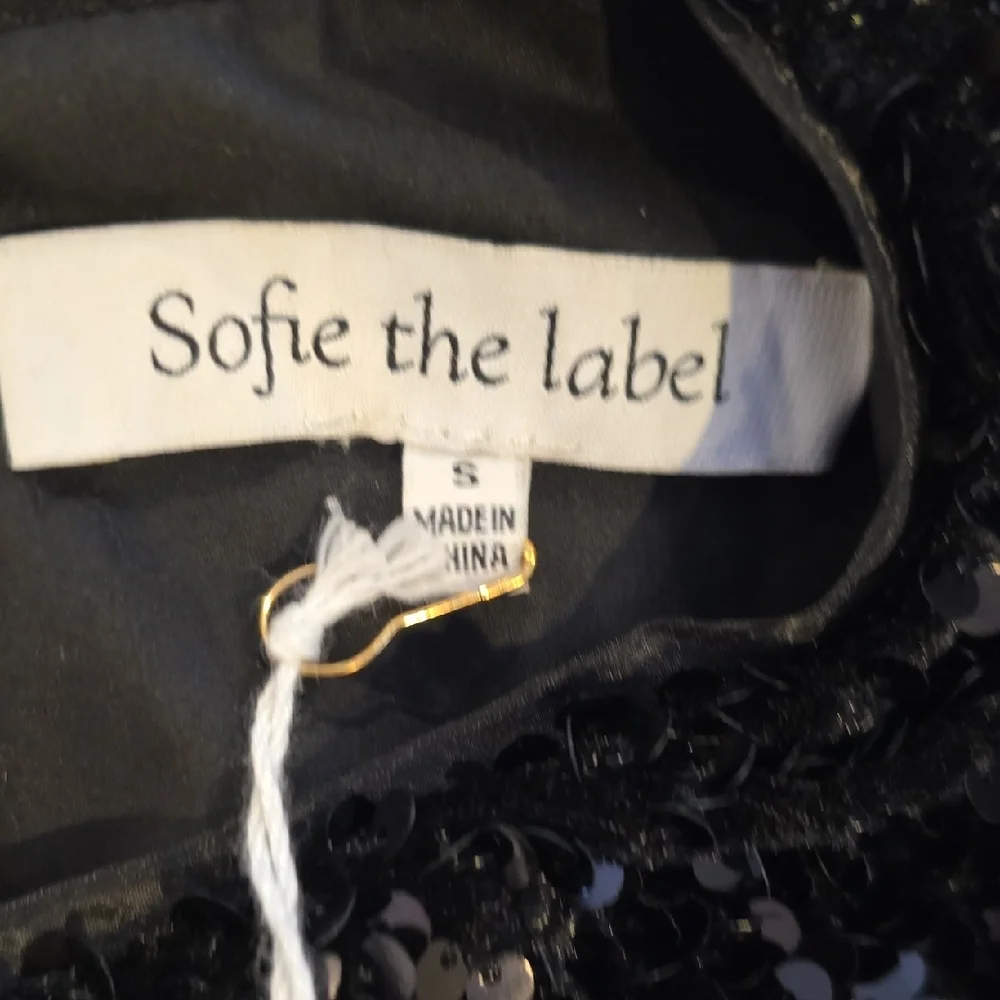 Black Sequin Cutout Mini Dress - Picture 11 of 14